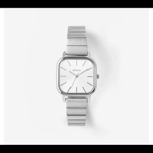 BREDA Esther Watch silver/silver/ivory Brand New